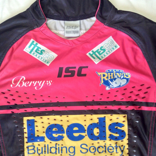 Camiseta Rugby League Leeds Rhinos (ingl) Player Issue Xl