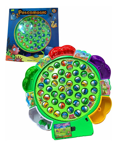 Juego De Pesca Con Cañas De 45 Piezas Grande Pescamagic Y ++