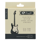 Qingge C56 Cuerdas Guitarra Eléctrica Acero Niquelado 09-042