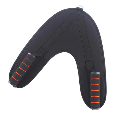 Arnés Ab Crunch Para Hombre Y Mujer, Gimnasio, Mango Negro Y
