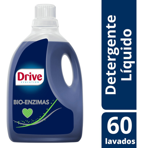 Drive Detergente Líquido Bioenzimas Botella 3 Lt