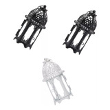 Set De 3 Candelabros De Metal Para Mesa, Bodas, Fiestas Y Ho