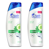 Pack Shampoo Head & Shoulders Detox Desde La Raíz 375 Ml