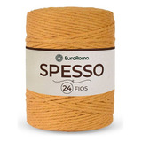 Barbante Spesso 24 Fios - Mostarda - Euroroma - 1kg | Crochê