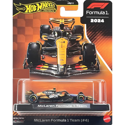Hot Wheels Premium Formula 1 Mclaren Team #4 Lando Norris Naranja | Envío gratis