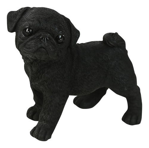 Pug Estatuilla Perro Estatua Cachorro Escultura Para Auto