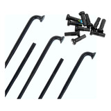 Radio Rueda Bicicleta Rin 29 Negro 292mm Acero X 2kit 72unds