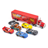 Set De 7 Camionetas Disney Pixar Mcqueen Jackson Storm Mack