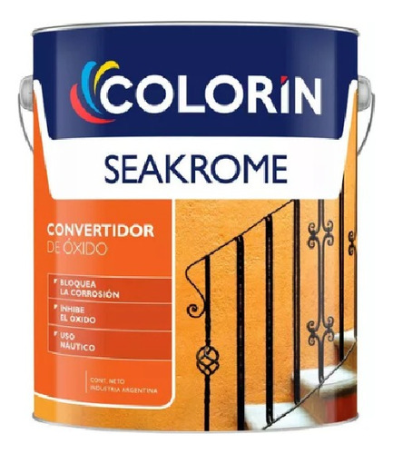  Seakrome Convertidor Antioxido 3.6 Lt Colorin