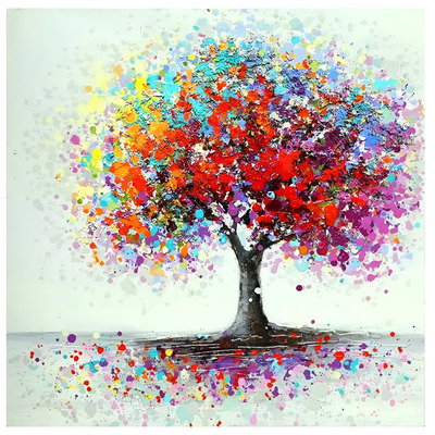 Kit De Pintura De Diamantes 5d Arbol Col 35x35 Diamond Paint | MercadoLibre