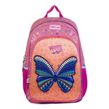 Mochila Para Niña Happy Girl Chenson Original Mariposa Backpack Escolar Con Portatablet