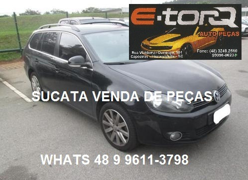 SUCATA VW JETTA VARIANT 2.5 AUTOMÁTICA C/TETO ANO 2012