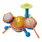 Vtech Kidibeats Drum Set (embalaje Sin Frustración), Naranj