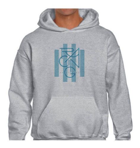 Buzo Gris Hoddie Canguro Hombre Mujer Niño Unisex Tematico