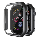 Funda 360° Con Templado Para Apple Watch 40mm 42mm 44mm 45mm