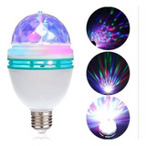 Bombillo Led Proyector Cristal Rgb Fiestas Luces Colores