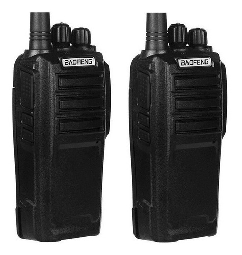 Pack 2 Radio Walkie Talkie Portatil Baofeng Uhf Uv-6d