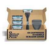 Dollar Shave Club | Kit De Afeitar De Viaje De 4 Cuchillas |