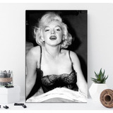 Vinilo Decorativo 60x90cm Marilyn Monroe Foto Antigua M1
