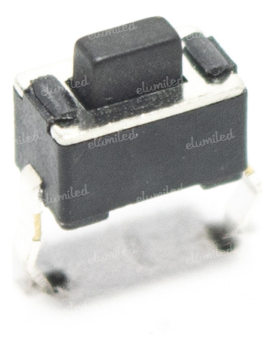 4 Pulsadores Tact Switch 5.1 Mm Mini 3.5x6mm Btn 3x1.5
