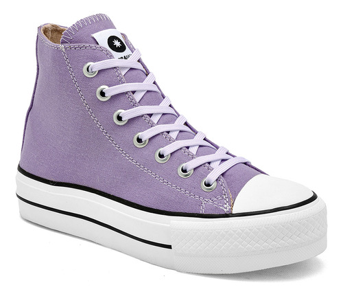 Moramora Tenis Urbano Para Mujer Lila, Cod. 125508-e