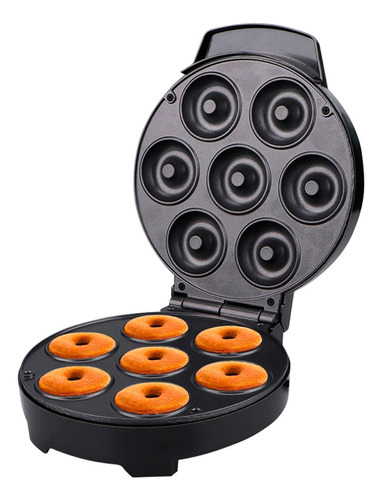 Máquina Mini Donas Donuts Eléctrica Color Negro