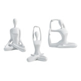 Estatuilla De Yoga Nórdica Para Mujer, Estatua Para