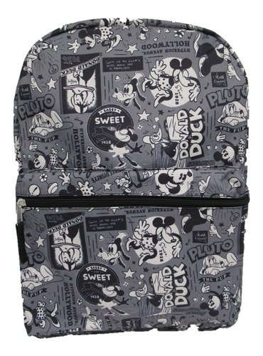 Mochila Juvenil Mickey Mouse Mc78167 Original