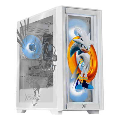 Pc Gamer Xtreme Pc Gaming Nvidia Geforce Rtx 5060 Amd Ryzen 7 32gb Ssd 1tb Wifi Sonic Silver Ring Gaming 1080p, Estudios Y Multitarea 32 Gb