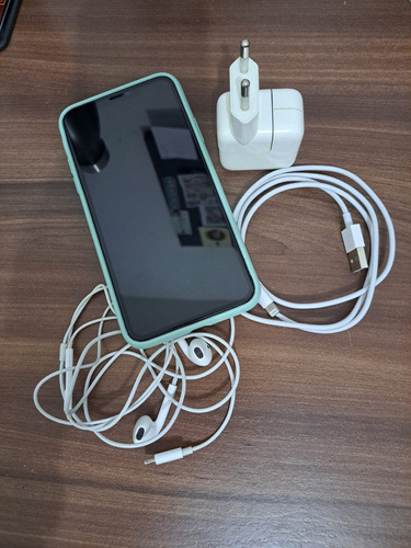 Apple iPhone 11 (256 Gb) - Verde Militar - Acompanha Phone