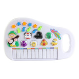 Piano Teclado Brinquedo Educativo Bebe Criança Som Bichos