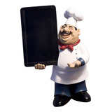 Figura De Chef, Adorno De Chef De Cocina, Escultura De Chef