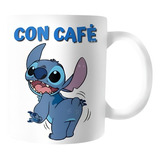 Mug Pocillo Taza Café Té Stitch Colección Desayuno Regalo