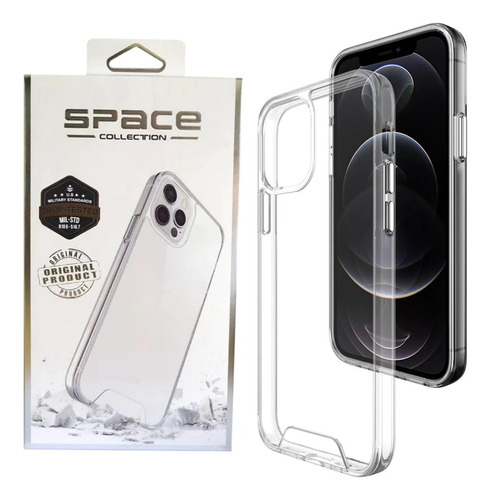 Funda Estuche Rígido Transparente Space Antigolpe 