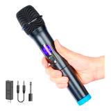 Microfone Sem Fio Vocal Profissional 30metros Karaokê Igreja
