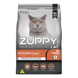 Ração Zuppy Cat Gato Adulto Castrado Sabor Salmão 1 Kg