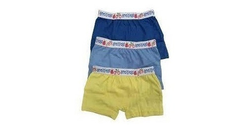 Pack X6 Boxer De Niño Antilla 360