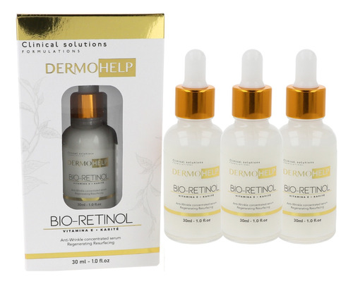 3 Bio Retinol Dermohelp Vitamina E + Karité