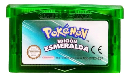 Pokemon Esmeralda Compatible Con Gameboy Advance Nuevo