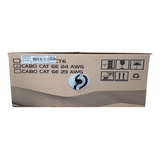 Cabo De Rede Lan Cat6  305m Giga + Rj45 Cat6 Blindado