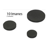 Imanes Redondos Para Manualidades - 10 Imanes 18*3mm