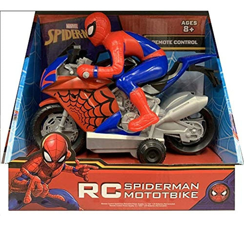 Control Remoto De Spiderman Moto Bike