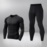 Kit Calça E Camisa Térmica Masculina Proteção Solar Uv 50+