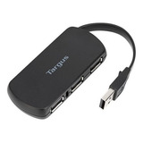 Hub 4 Puertos Usb 2.0 Targus Original 480 Mbps Para Pc Mac