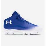 Zapato Cleats Under Armor Spotlight Rm 4.0 Azul Infantil