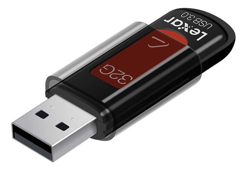 Memoria Unidad Flash Usb 3.0 Lexar Jumpdrive 64gb Color Rojo