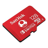  Memoria Microsd Sandisk 128gb Nintendo Switch 4k Original