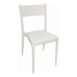 Cadeira Em Polipropileno E Fibra De Vidro Branca - Diana