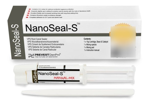 Cemento Sellador De Conduto Nano Seal Prevest Odontologia