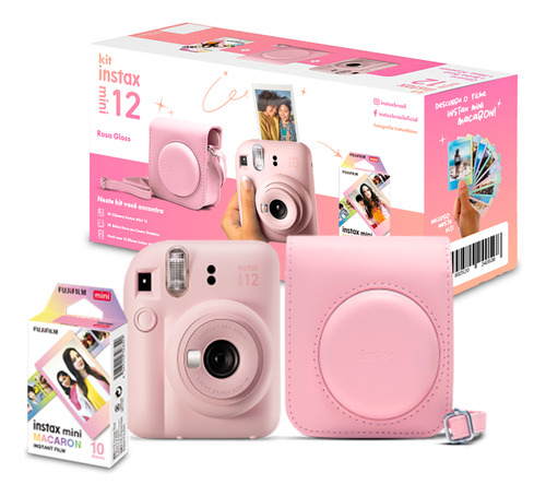 Câmera Instantânea Fujifilm Instax Mini Kit